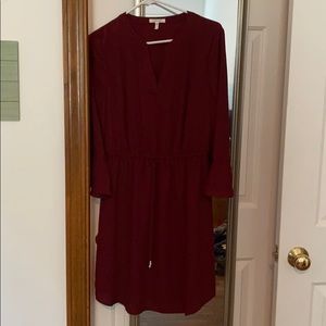Size small burgundy dress